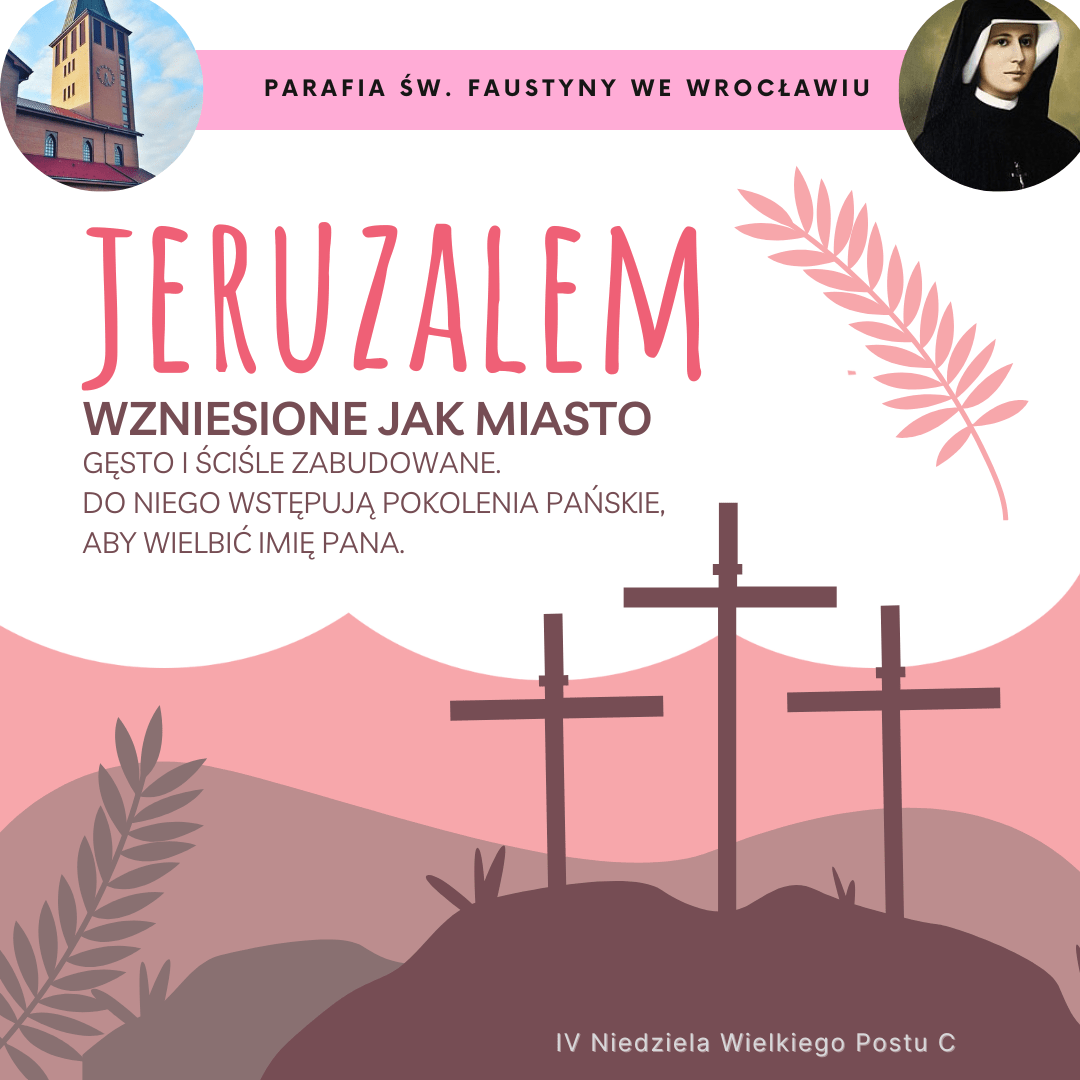 Featured Post Image - IV Niedziela Wielkiego Postu A – Ogłoszenia parafialne – 15.03.2026